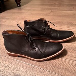 Men’s size 12 Aldo black oxford ankle dress shoe